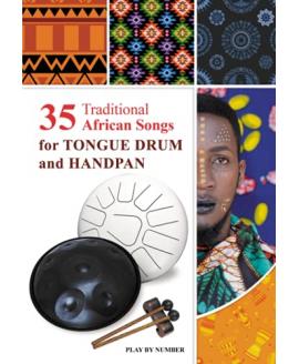 35 Traditional African Songs for Tongue Drum and Handpan: Black & White version (Tongue Drum National Songs and Worship Songs) 35 Traditional African Songs for Tongue Drum and Handpan: Black & White version (Tongue Drum National Songs and Worship Songs)