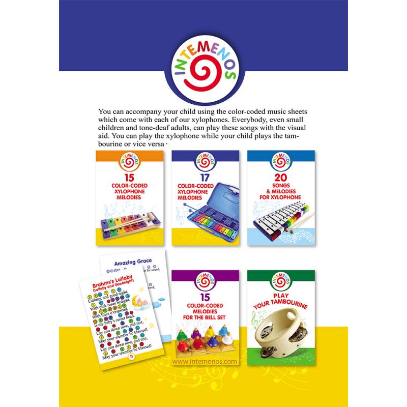 20 Chansons Et Mélodies Au Xylophone + Conte Musical Avec Partitions - Méthode Orff Pour Débutants