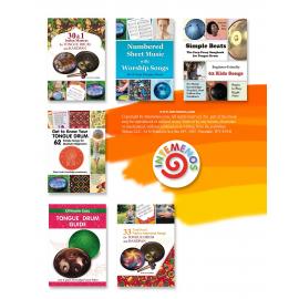 77 Songs for 13-note C-major Tongue Drum. Songbook for Beginners. Play by Note or by Number (Tongue Drum National Songs and Worship Songs)