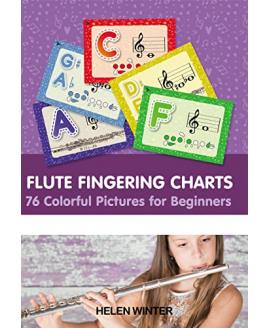 Flute Fingering Charts. 76 Colorful Pictures for Beginners (Fingering Charts for Woodwind Instruments) Flute Fingering Charts. 76 Colorful Pictures for Beginners (Fingering Charts for Woodwind Instruments)
