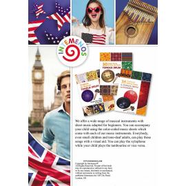 Kalimba. 50 Traditional British and American Songs for Kids: Song Book for Beginners