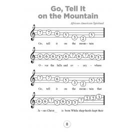 Christmas Songs and Gospels for Kalimba. For Absolute Beginners: Number-coded Sheet Music