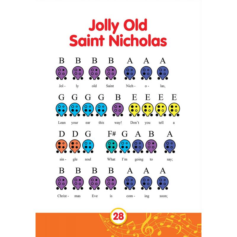 45 EasytoPlay Songs for 6Hole Ocarina for Absolute Beginners with