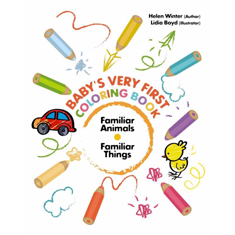 Buy Babys Very First Coloring Book Familiar Animals & Familiar Things ...