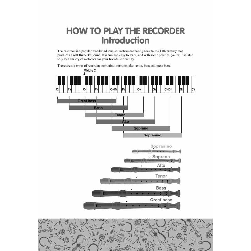 Best Easy Solo Recorder Songbook. 50 EasytoPlay Songs from Over the