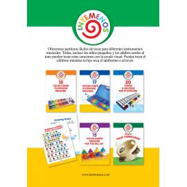 23 Melodías Codificadas con Letras para Xilófono (El Libro de Bolsillo)