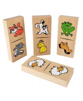 Wooden Dominoes Funny Animals Wooden Dominoes Funny Animals