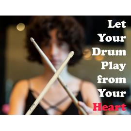 5B Maple Wood Drumsticks with Wooden Tips 10-Pair Set