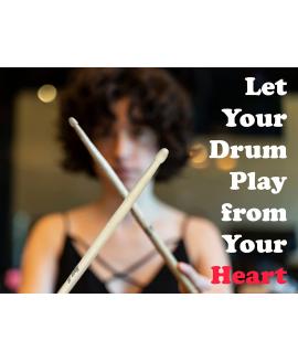5B Maple Wood Drumsticks with Wooden Tips 10-Pair Set  5B Maple Wood Drumsticks with Wooden Tips 10-Pair Set