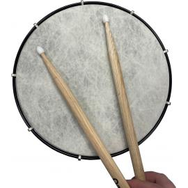 5BN Oak Wood Drumsticks with Nylon Tips, 10 pair set