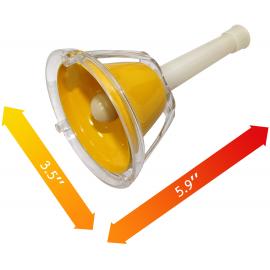 Diatonic 8-note Multi-Color Musical Hand Bells with Buttons