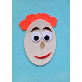 Felt board with Emotions, Flannel Mosaic