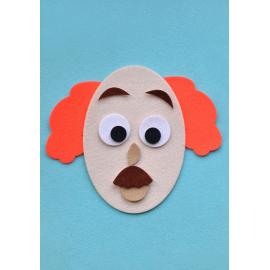 Felt board with Emotions, Flannel Mosaic
