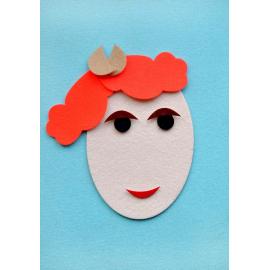Felt board with Emotions, Flannel Mosaic