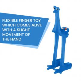 Occupational Therapy Toy Blue Walking Ostrich - Finger Toy