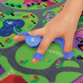 Fine Motor Skill Toy Walking Blue Elephant