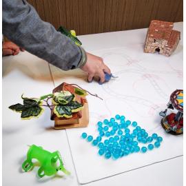 Fine Motor Skill Toy Walking Blue Elephant