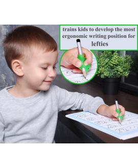 Left-Hand Pencil Grip for Kids Handwriting - Green Fish (1728) Left-Hand Pencil Grip for Kids Handwriting - Green Fish (1728)