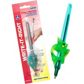 Pencil Grip Writing Aid for Children with Large Hands Green