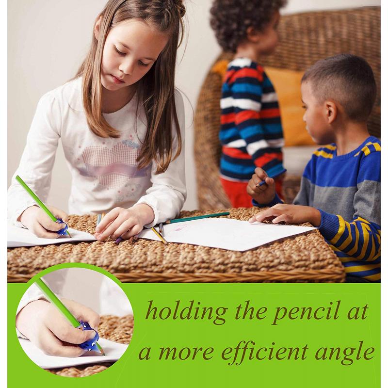Buy Pencil Grip Writing Aid for Children with Large Hands Green Moonfish inTemenos