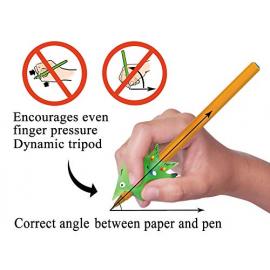 Pencil Grip Writing Aid for Children with Large Hands Green