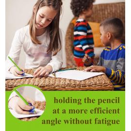 Pencil Grip Writing Aid for Сhildren with large hands Purple