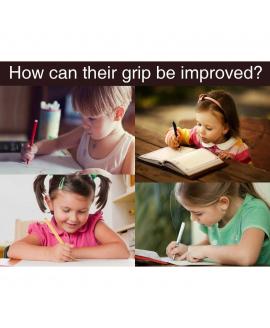 Pencil Grip Writing Aid for Children with Large Hands Blue (4851) Pencil Grip Writing Aid for Children with Large Hands Blue (4851)