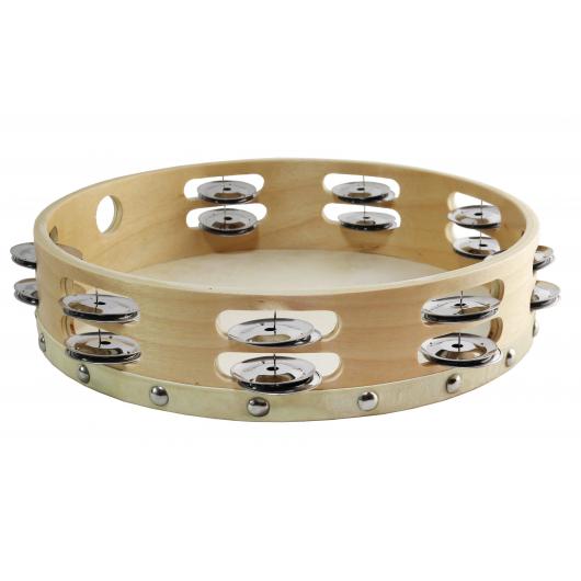 HW Products T10HD 10In Double Tambourine 