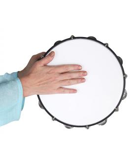 Tunable Tambourine 10 inch Plastic Drum Head  Tunable Tambourine 10 inch Plastic Drum Head