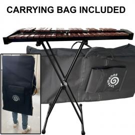 37 Key Chromatic Xylophone on Metal Stand, Carrying bag