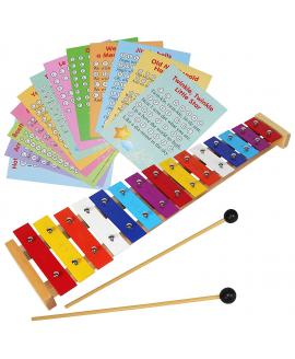 Glockenspiel 15 Color Keys with Songs Glockenspiel 15 Color Keys with Songs
