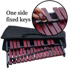 25 Chromatic Wooden Keys Xylophone